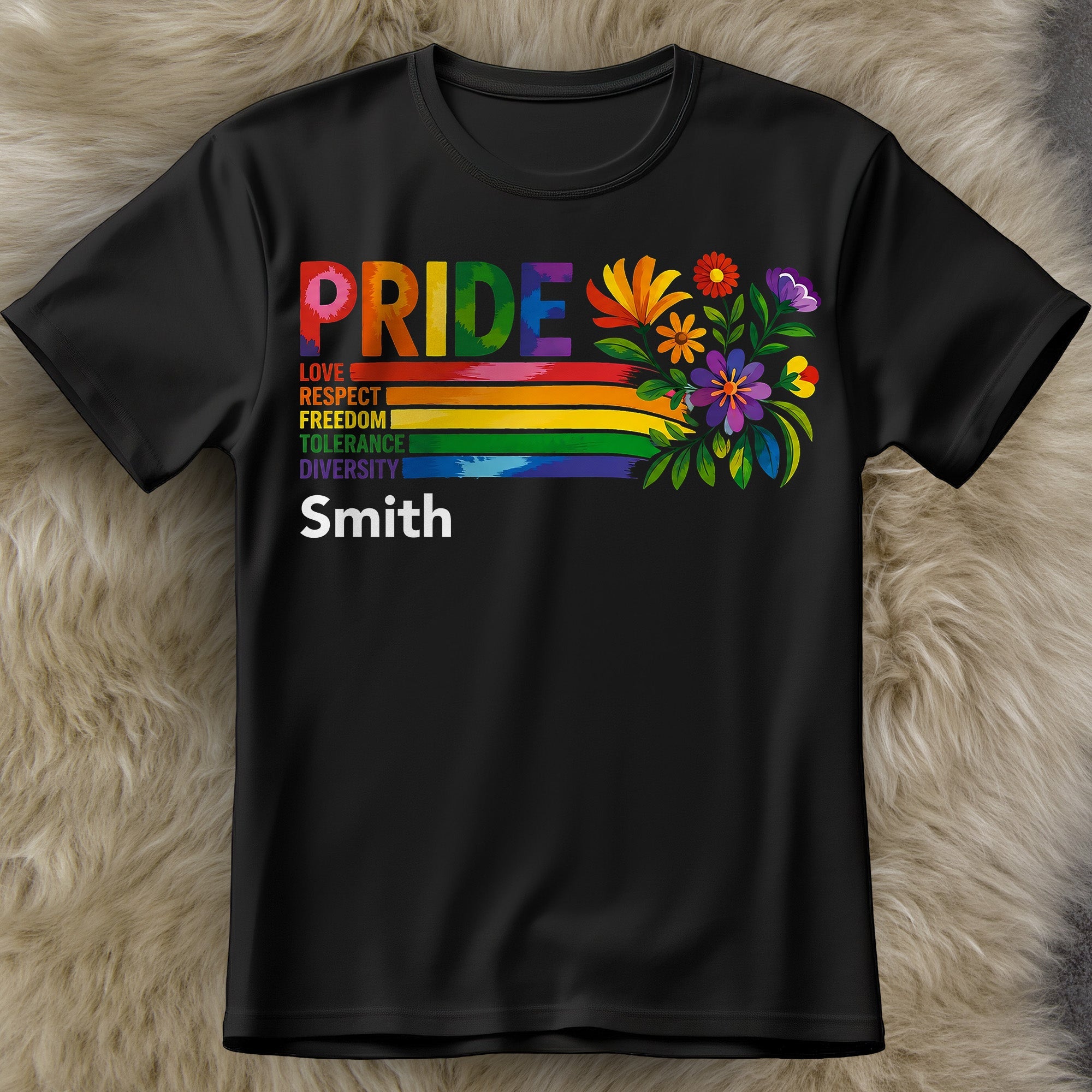 Personalized Pride T-Shirt & Hoodie Custom Gift for LGBTQ+ Shirt GradoCreations