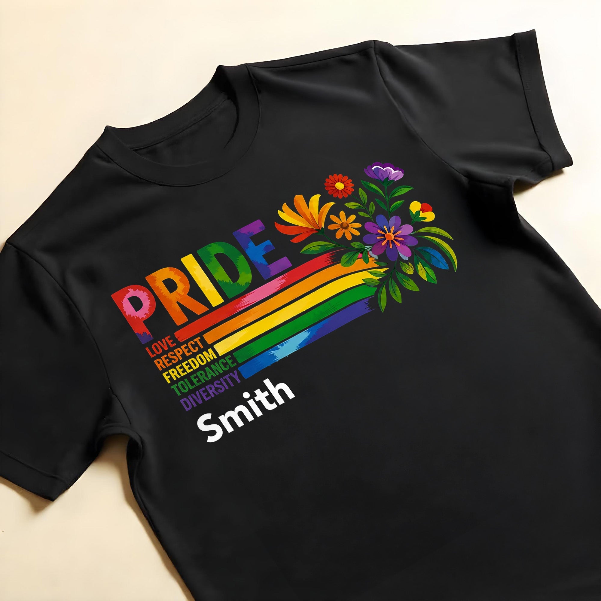 Personalized Pride T-Shirt & Hoodie Custom Gift for LGBTQ+ Shirt GradoCreations