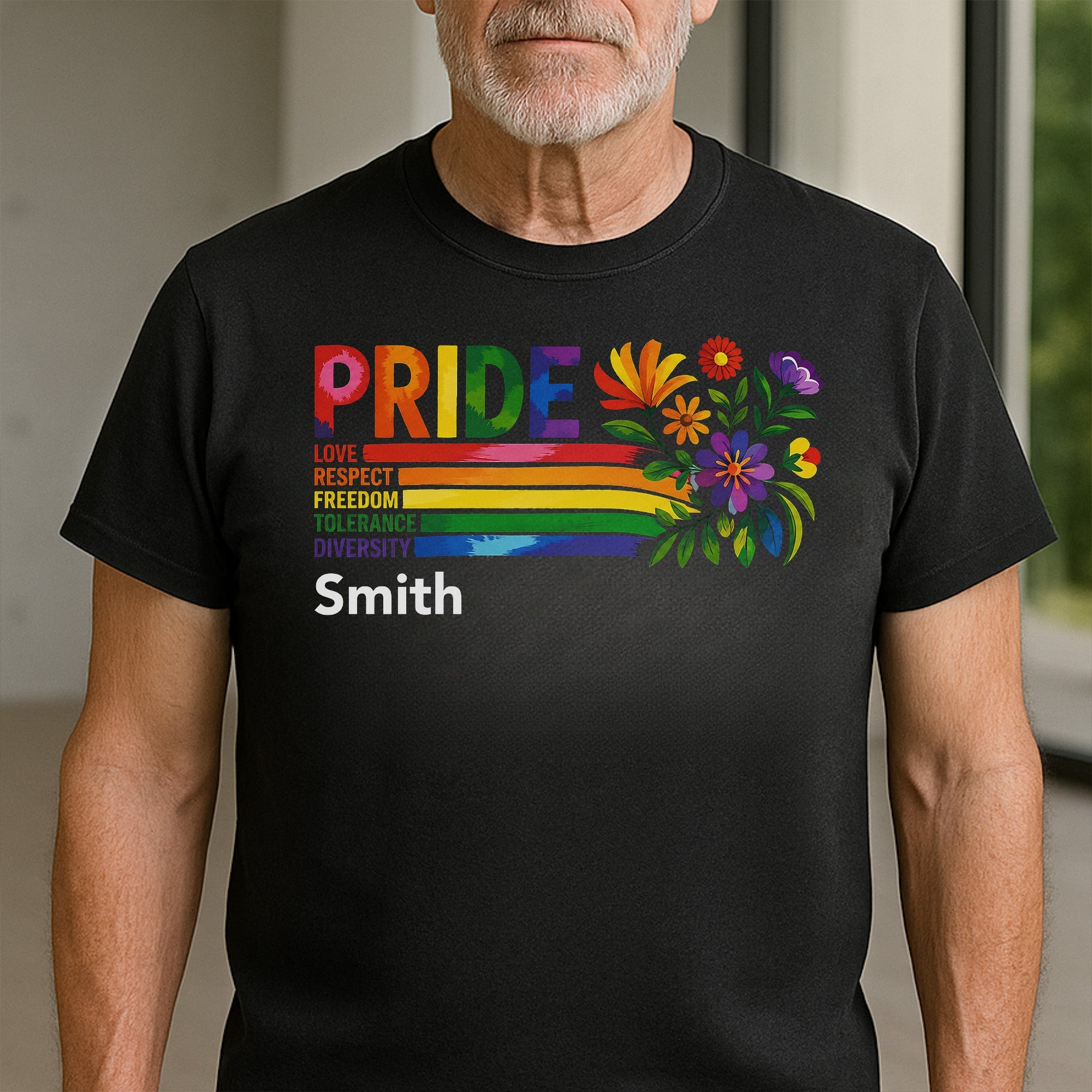Personalized Pride T-Shirt & Hoodie Custom Gift for LGBTQ+ Shirt GradoCreations