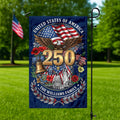 Personalized USA Statue of Liberty Garden Flag Custom Family Name 4th of July Gift HN590 - Garden Flag GradoCreations