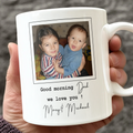 Personalized Photo Coffee Mug Custom Dad We Love You Gift HN590 - mug GradoCreations