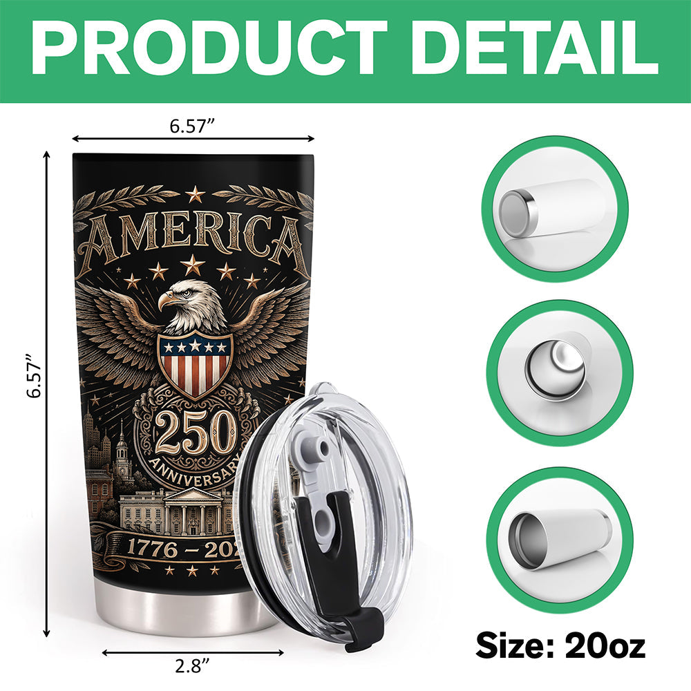 Personalized 250th Anniversary Tumblers Custom Family Gift HN590 - Fat Tumbler GradoCreations