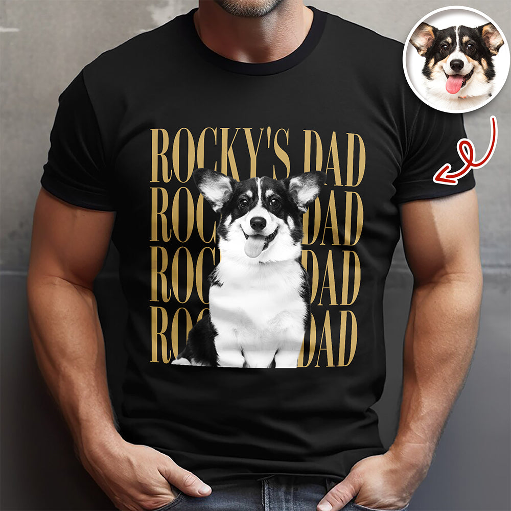 Personalized Vintage Photo Comfort Shirt for Dog/Cat Parents Comfort Shirt GradoCreations