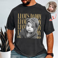 Personalized Vintage Photo Comfort Shirt Gift for Dad/Mom Comfort Shirt GradoCreations