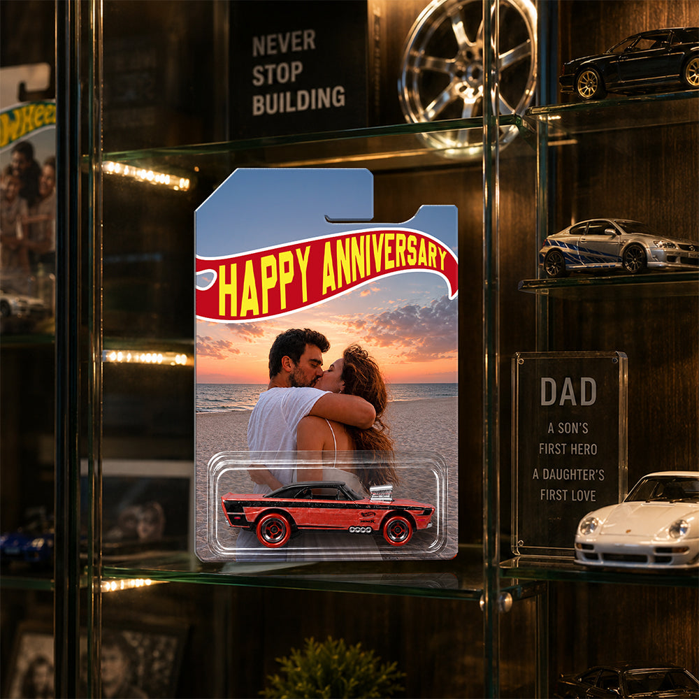 Personalized Photo Hot Wheels Anniversary Gift for Couple HN590 - Hot Wheels GradoCreations