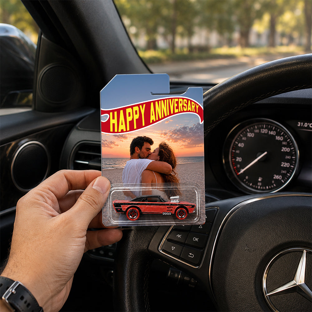 Personalized Photo Hot Wheels Anniversary Gift for Couple HN590 - Hot Wheels GradoCreations