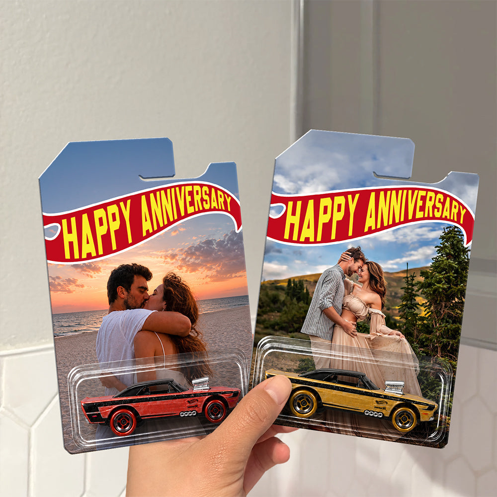 Personalized Photo Hot Wheels Anniversary Gift for Couple HN590 - Hot Wheels GradoCreations