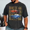 Personalized Vintage Car Photo Comfort Shirt Gift for Dad Comfort Shirt GradoCreations