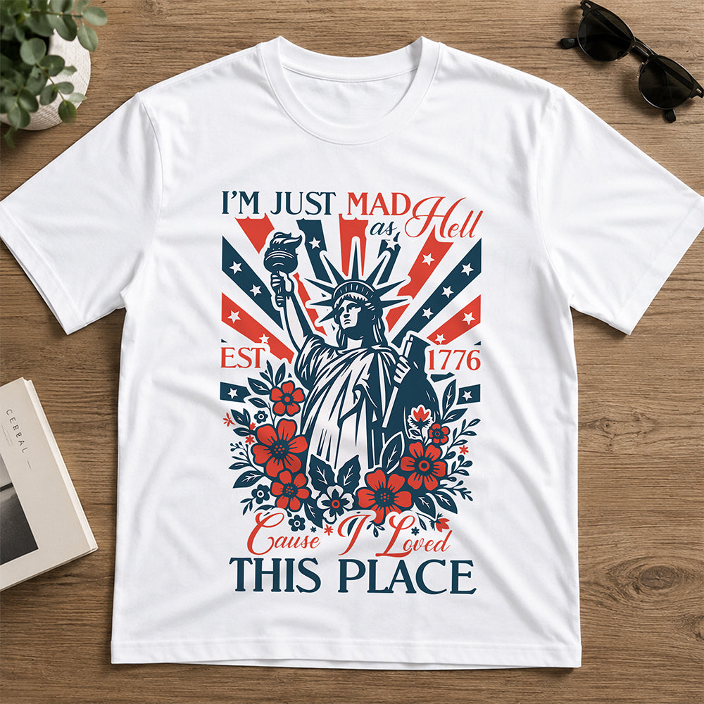 Est. 1776 Funny Graphic T-Shirt Gift for Dad, Patriotic Style HN590 - Tshirt GradoCreations
