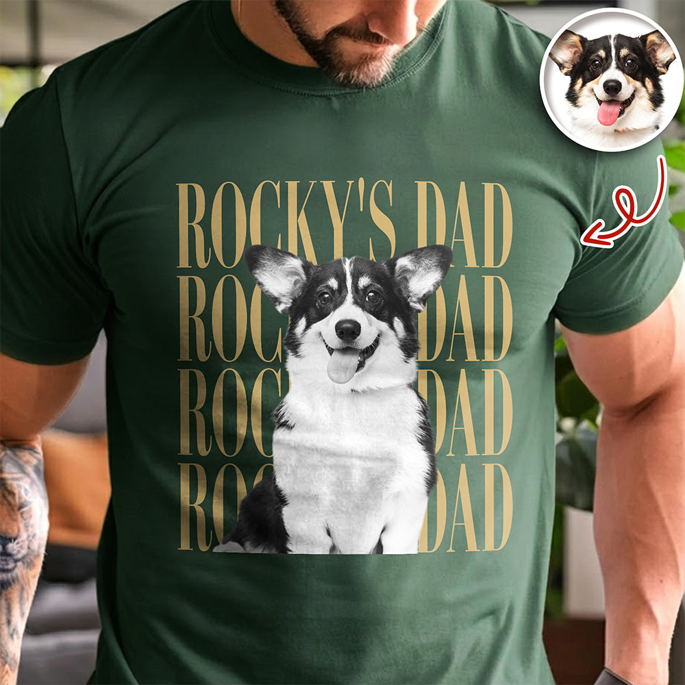Personalized Vintage Photo Comfort Shirt for Dog/Cat Parents Comfort Shirt GradoCreations