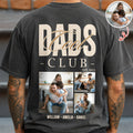 Custom Photo Comfort Shirt Cool Dads Club Gift for Father Comfort Shirt Back GradoCreations