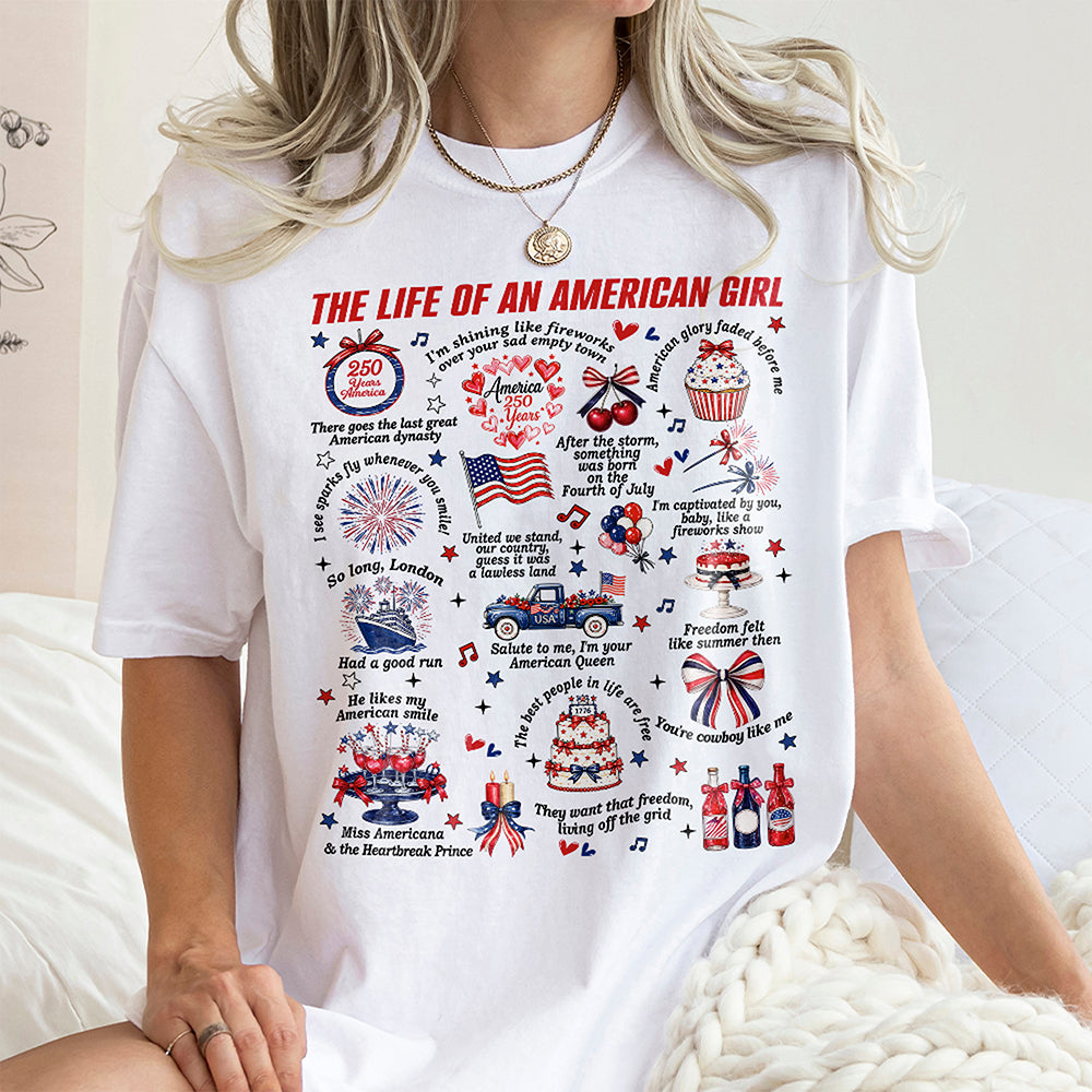 Personalized America 250th Anniversary T-Shirt Gift Idea HN590 - Tshirt GradoCreations