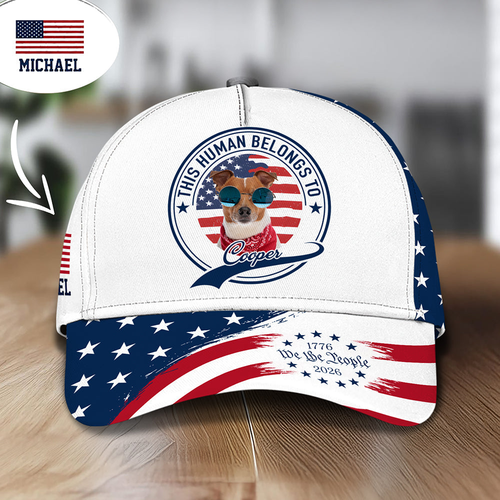 Personalized Photo Baseball Cap Custom Gift for Dog Dad Father's Day HN590 - AOP Cap GradoCreations