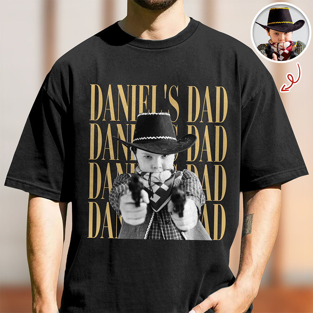 Personalized Vintage Photo T-Shirt for Dad or Grandpa Gift HN590 - Tshirt GradoCreations