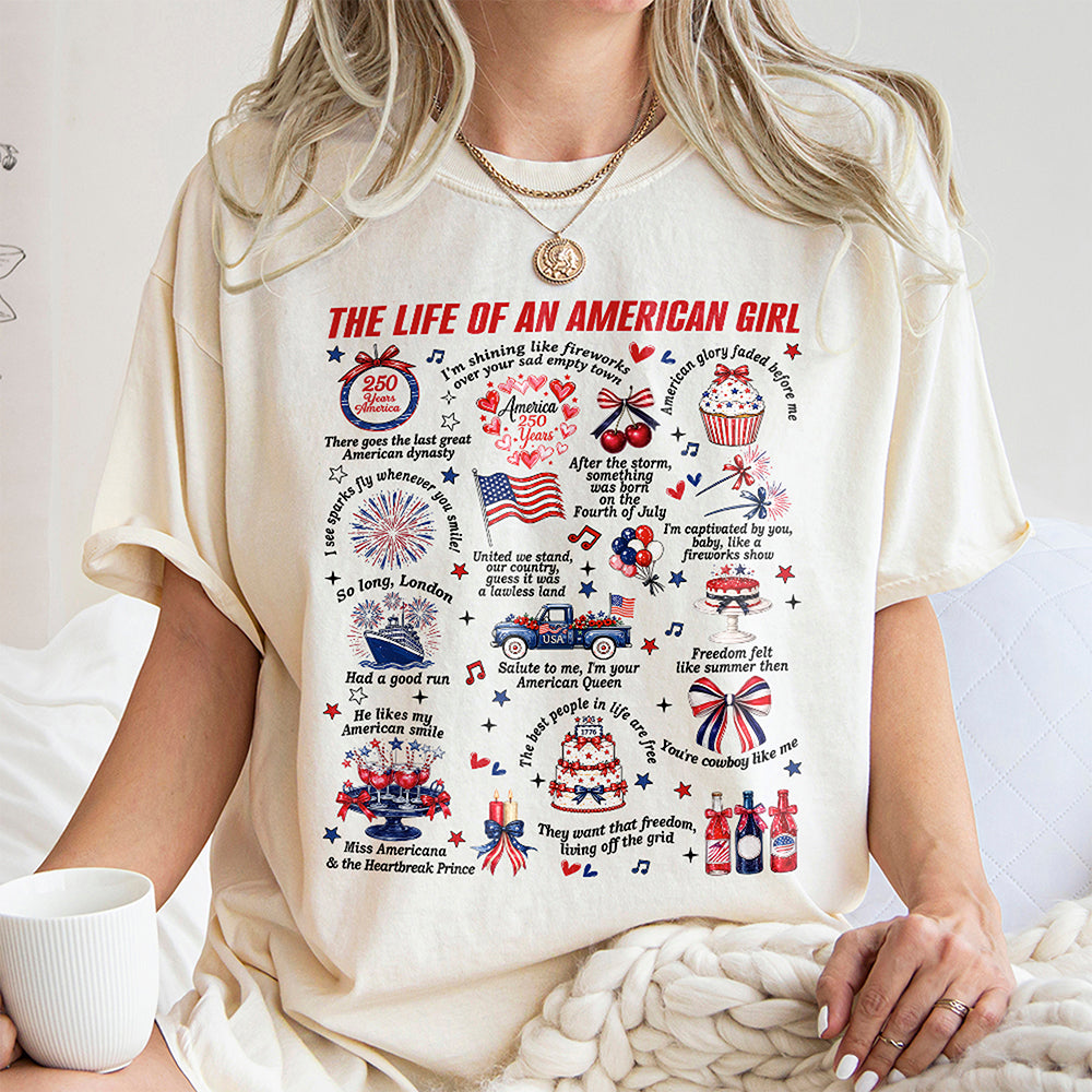 Personalized America 250th Anniversary T-Shirt Gift Idea HN590 - Tshirt GradoCreations