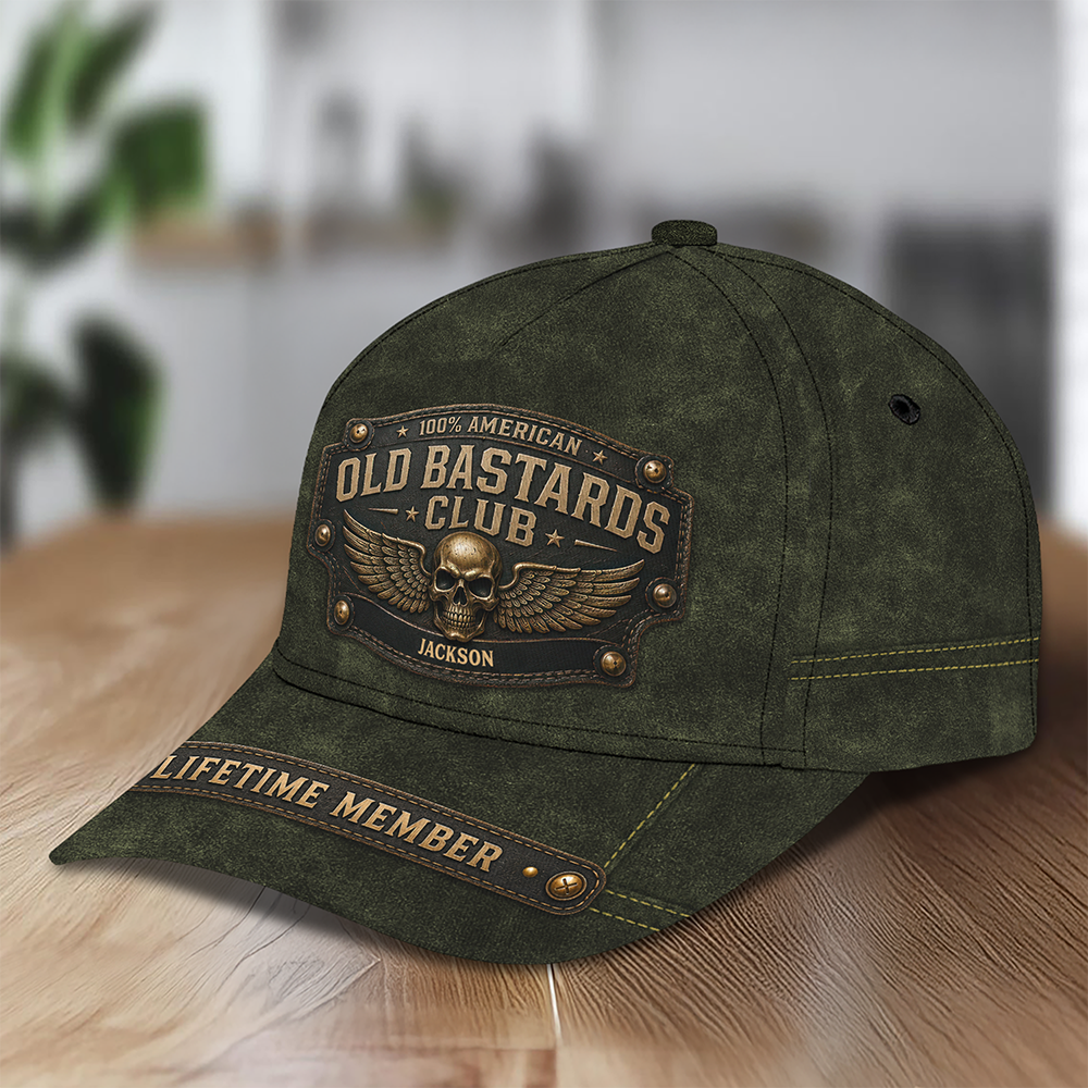 Personalized Funny Lifetime Membership Cap Gift for Dad HN590 - AOP Cap GradoCreations