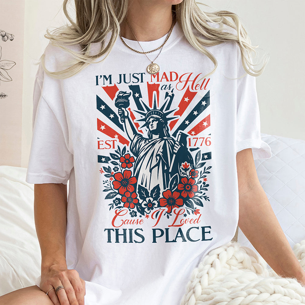 Est. 1776 Funny Graphic T-Shirt Gift for Dad, Patriotic Style HN590 - Tshirt GradoCreations