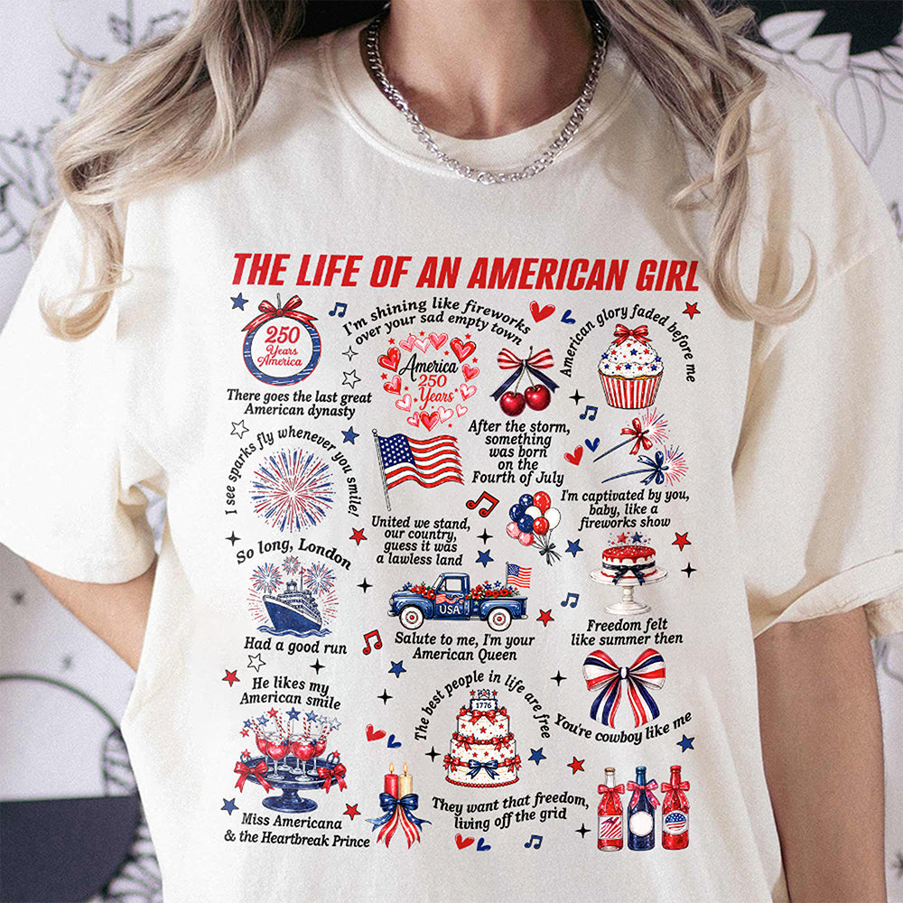 Personalized America 250th Anniversary T-Shirt Gift Idea HN590 - Tshirt GradoCreations