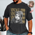 Custom Photo Year Comfort Shirt Personalized Gift for Mom/Dad Comfort Shirt GradoCreations