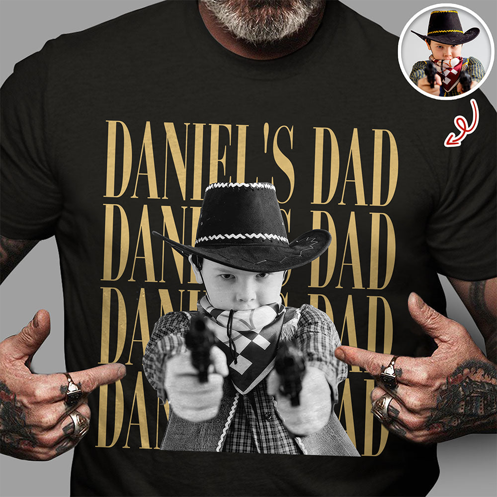Personalized Vintage Photo T-Shirt for Dad or Grandpa Gift HN590 - Tshirt GradoCreations