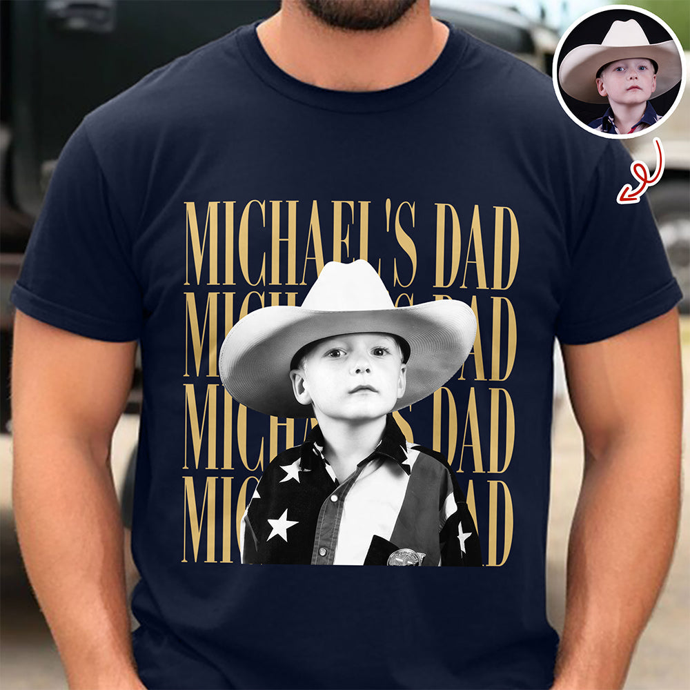 Personalized Vintage Photo T-Shirt for Dad or Grandpa Gift HN590 - Tshirt GradoCreations