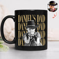 Personalized Black Mug Custom Photo Gift for Dad & Mom HN590 - Black Mug GradoCreations