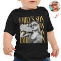 Personalized Vintage Photo Family Sweatshirt Custom Gift for Kids HN590 - Retro Kid Sweatshirt GradoCreations
