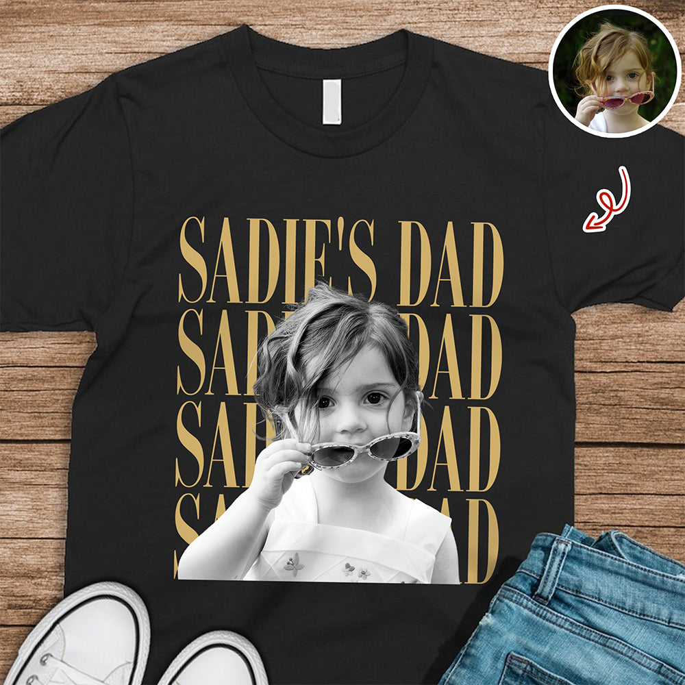 Personalized Vintage Photo T-Shirt for Dad or Grandpa Gift HN590 - Tshirt GradoCreations