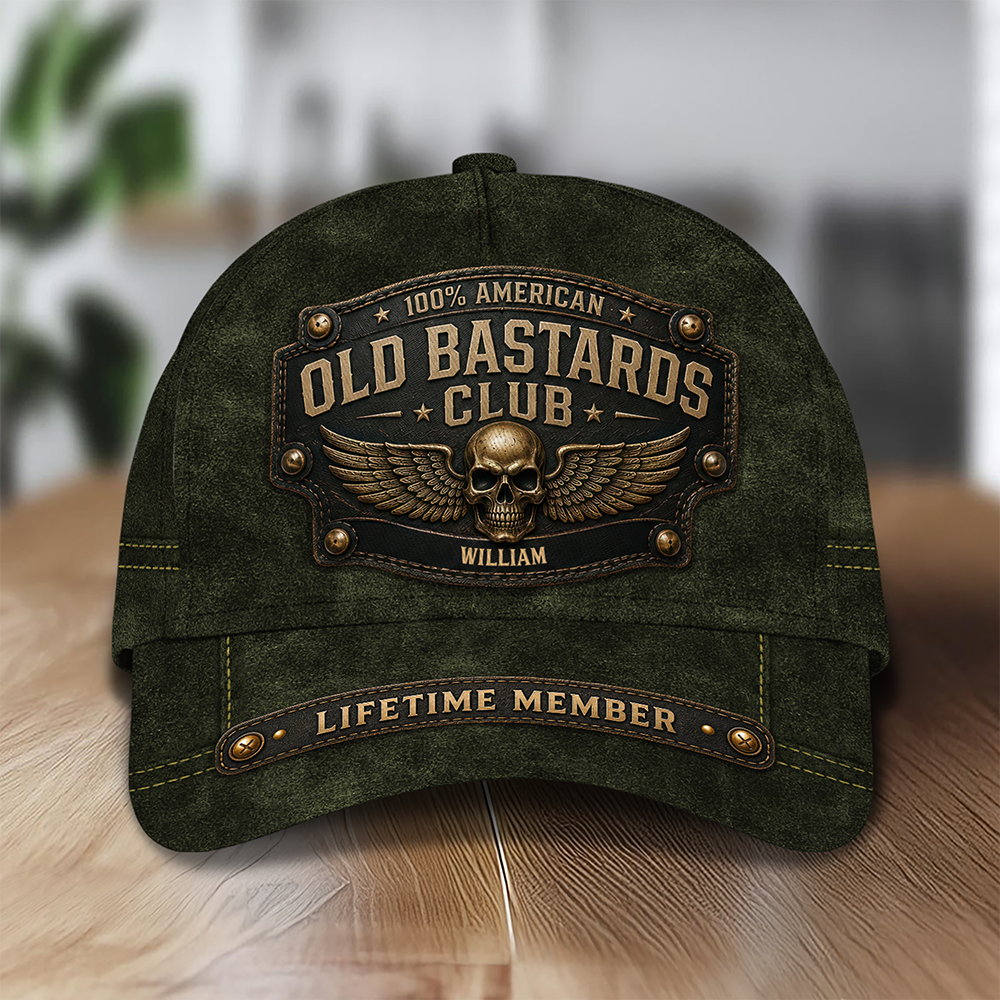 Personalized Funny Lifetime Membership Cap Gift for Dad HN590 - AOP Cap GradoCreations