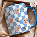 Personalized Photo Mug Custom Gift for Parents, Best Dad/Mom HN590 - Accent Mug In Full GradoCreations