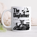 Personalized Dog Father Mug Custom Photo Gift for Dad HN590 - mug GradoCreations