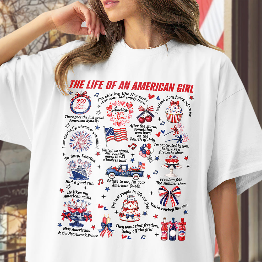 Personalized America 250th Anniversary T-Shirt Gift Idea HN590 - Tshirt GradoCreations