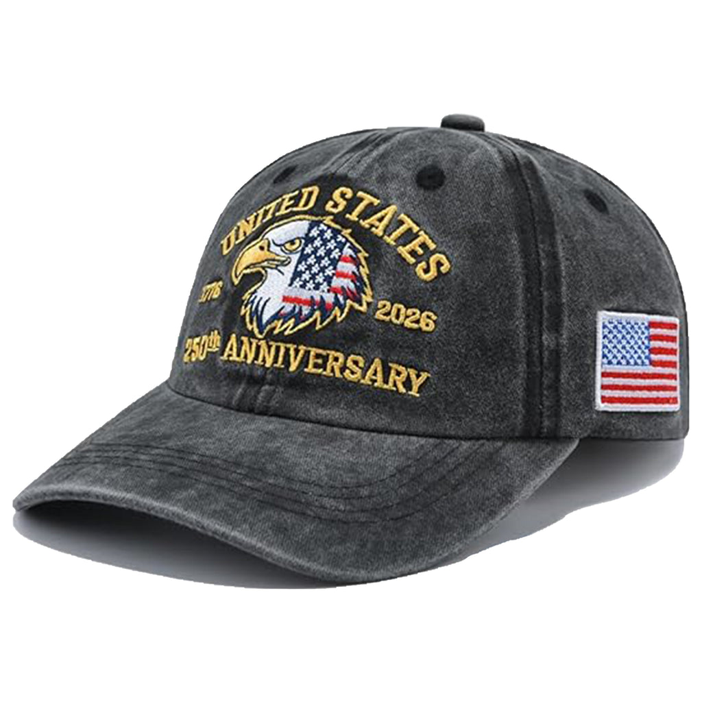 Personalized American Eagle Baseball Cap Independence Day Gift HN590 - Embroidery Hat Josh GradoCreations