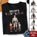 Personalized Cosmic T-Shirt Gift for Best Dad on Father's Day