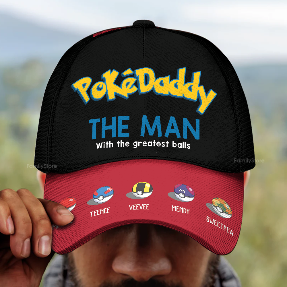 Personalized Classic Cap for Dad with Custom Design Gift