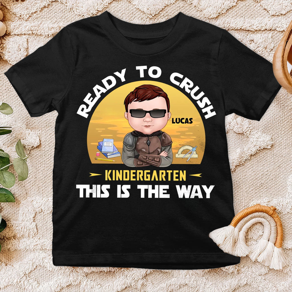 Personalized Kindergarten Shirt Ready to Crush Gift for Kids