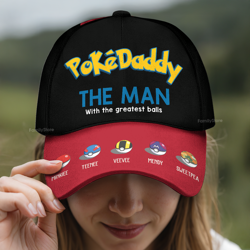 Personalized Classic Cap for Dad with Custom Design Gift