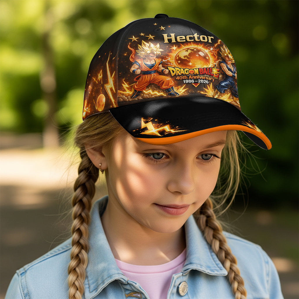 Personalized Classic Cap with Dragon Ball Design for Movie Fans | Anniversary Gift