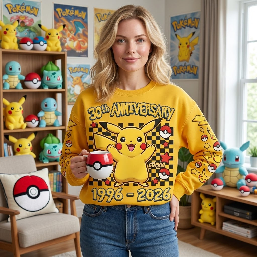 Personalized 30th Anniversary All Over Shirt Gift for Movie Fans