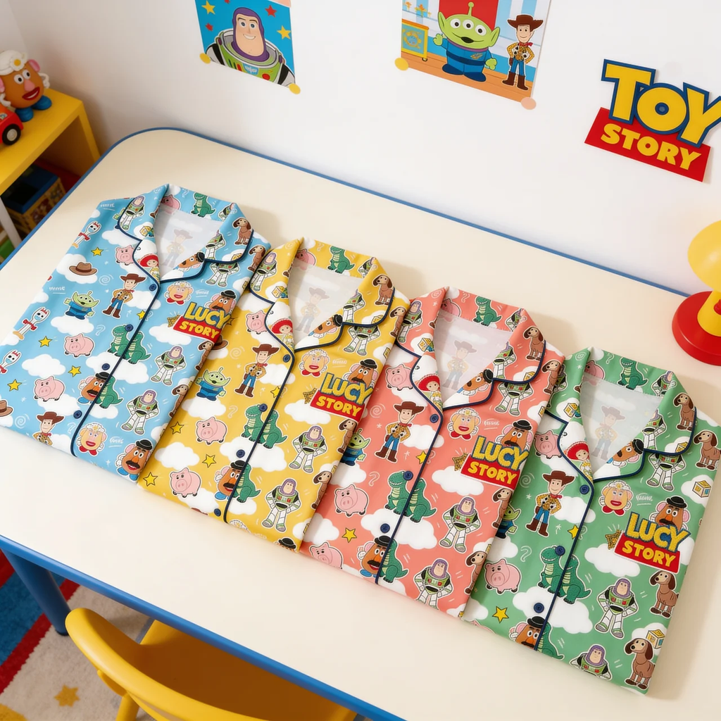 Personalized Toy Story Pajama Set Unique Gift for Movie Fans