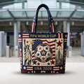 Quilted Tote Bag USA Soccer Championship 2026 Gift for Football Fans