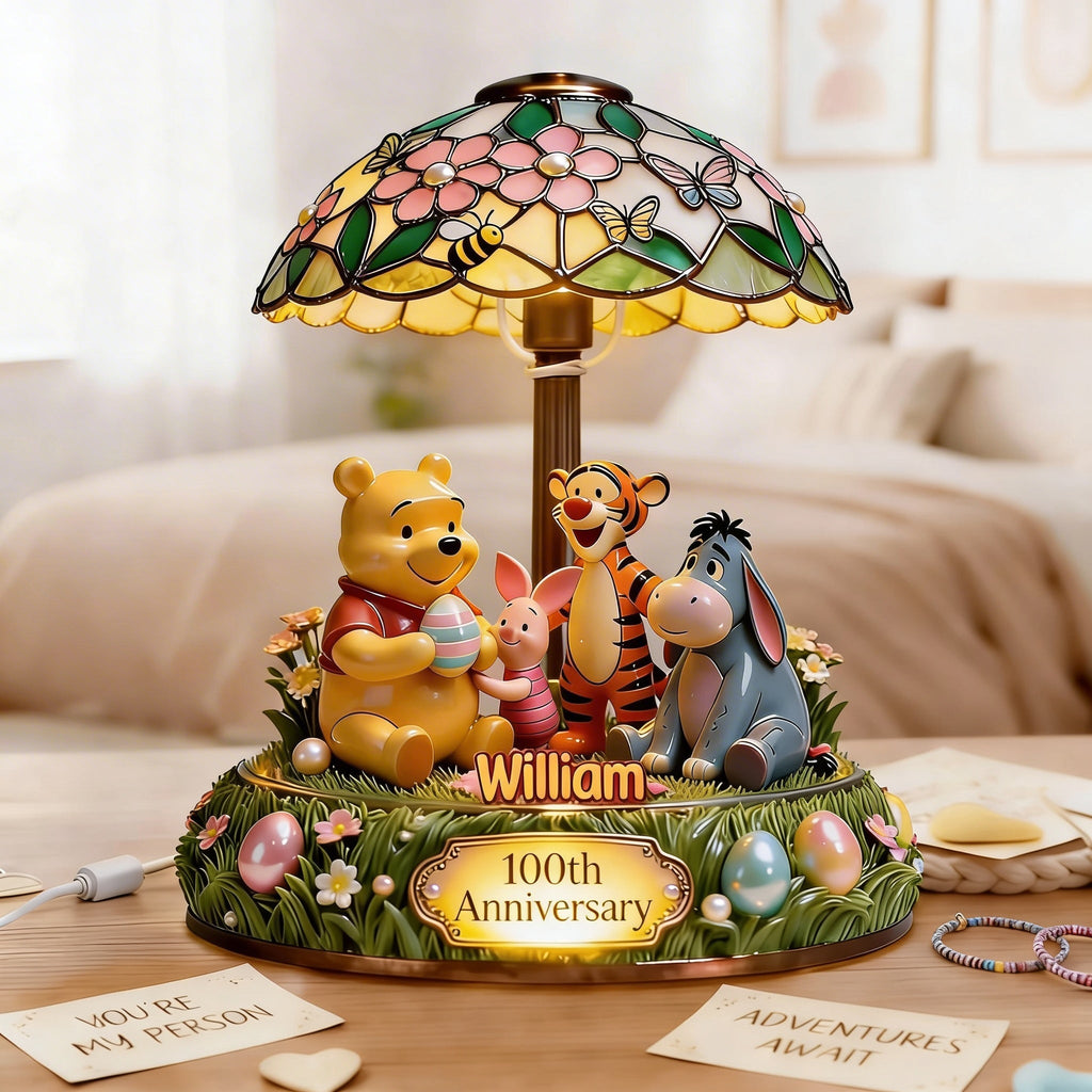 Personalized Acrylic Light Box 100th Anniversary Gift for Family