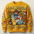 Personalized 30th Anniversary All Over Shirt Gift for Movie Fans