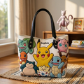 Personalized Movie Tote Bag with Cartoon Characters for Fans