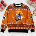 Personalized Over 9000 Ugly Sweater Gift for Couples