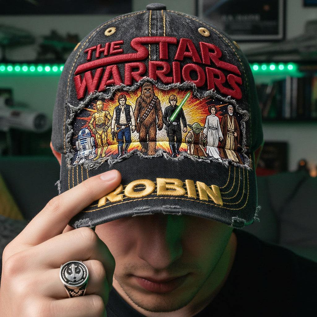 Personalized Classic Cap for Movie Fans Custom Name Gift