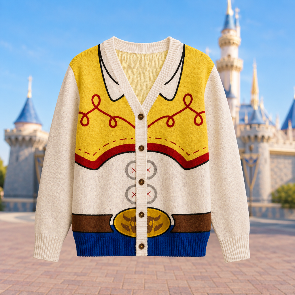 Personalized Jessie Cowgirl Cardigan Costume for Girls Cardigan GradoCreations