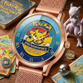 Personalized Pokémon 30th Anniversary Hand Watch Gift for Movie Fans