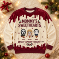 Personalized Spooky Sweetheart All Over Shirt for Mom | Halloween Gift AOP Shirt GradoCreations