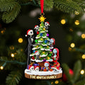 Personalized Acrylic Christmas Ornament Family Gift Custom Names